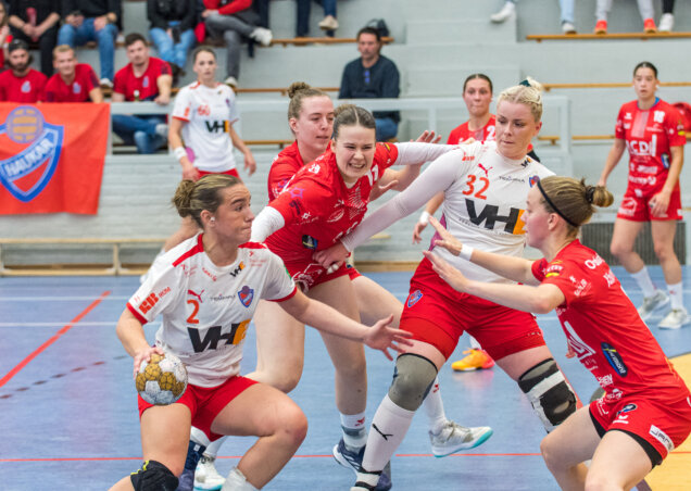 Vor gut gefüllter Halle setzten sich die Gäste aus Island deutlich durch. | Foto: Bernd Rosskamp